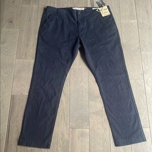Tailor Vintage Blue Chinos Cotton Blend